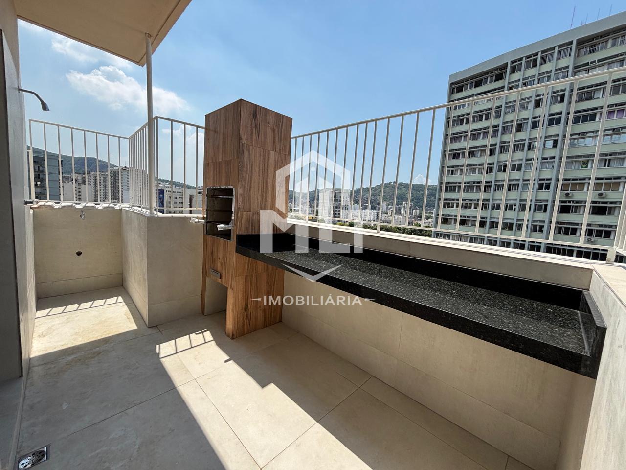 MLT imobiliária vende Cobertura 2 quartos terraço churrasqueira Verdun , Grajaú, RIO DE JANEIRO - RJ