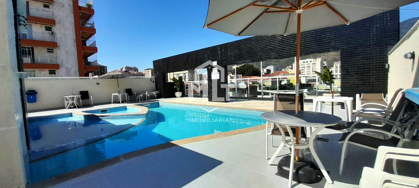 MLT Vende Tijuca, apartamento varanda 3 quartos, 1 suíte, 1 vaga, infra piscina