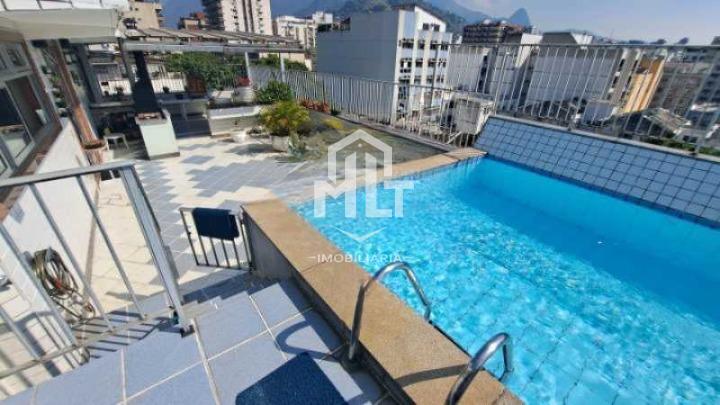 Cobertura linear com piscina, 3 quartos, dependência completa e 2 vagas, Tijuca, RIO DE JANEIRO - RJ