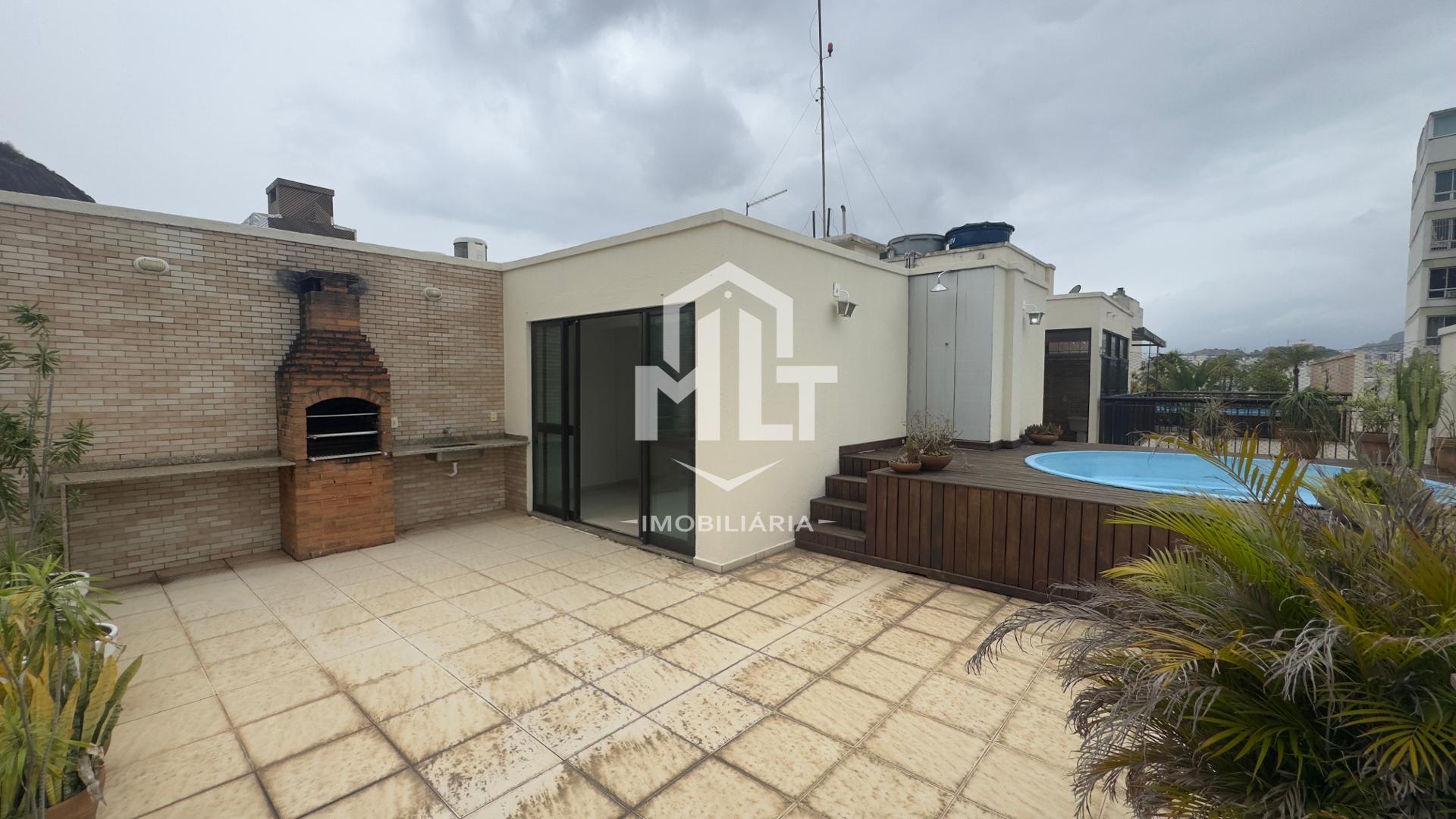MLT Imobiliária Vende - Cód: 1188 - Cobertura duplex na Rua Visconde de Figueiredo (Tijuca)