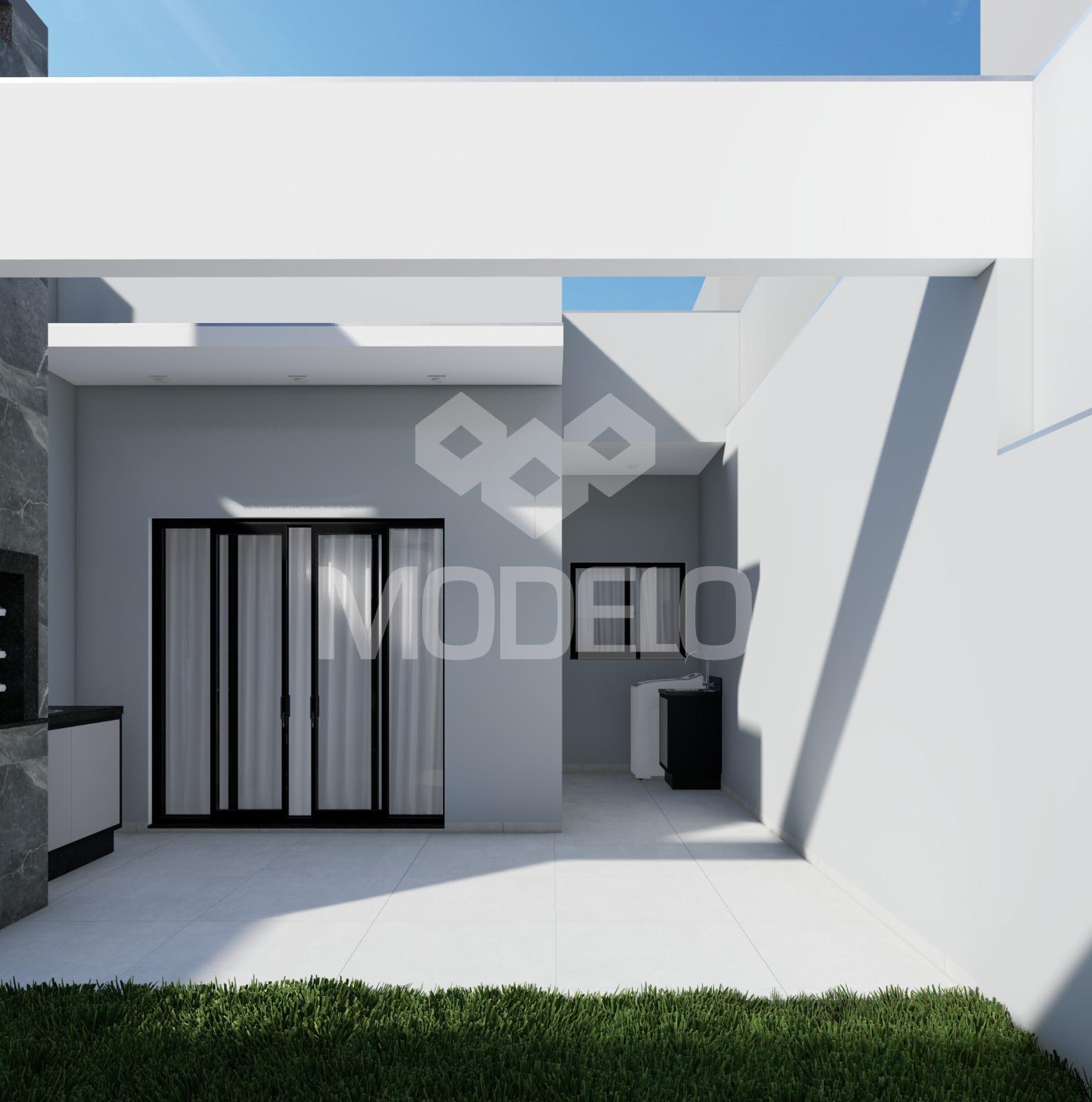 CASA COM 56,60M2 E TERRENO DE 125M2 NO LOTEAMENTO GUALTIERRI