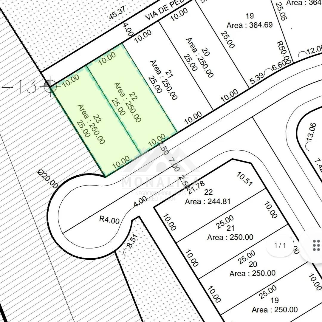 Lotes de 250m  na Região Sul de Montes Claros