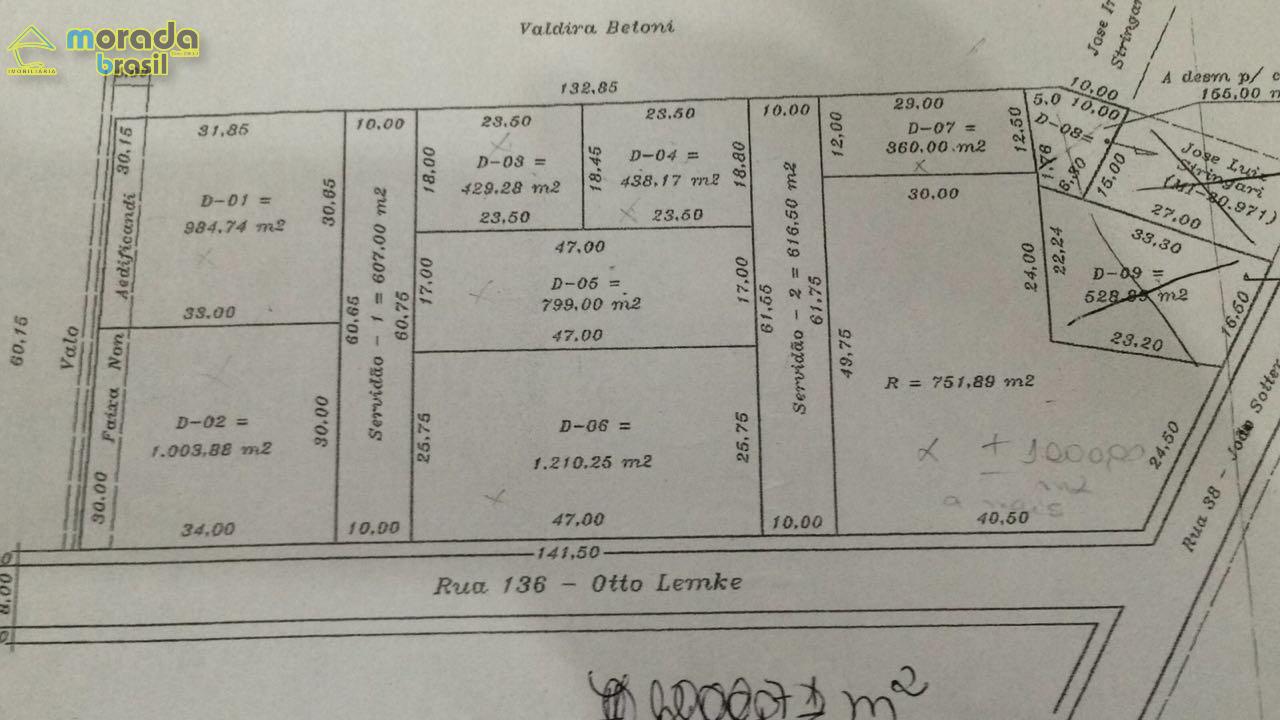 TERRENO BAIRRO AMIZADE