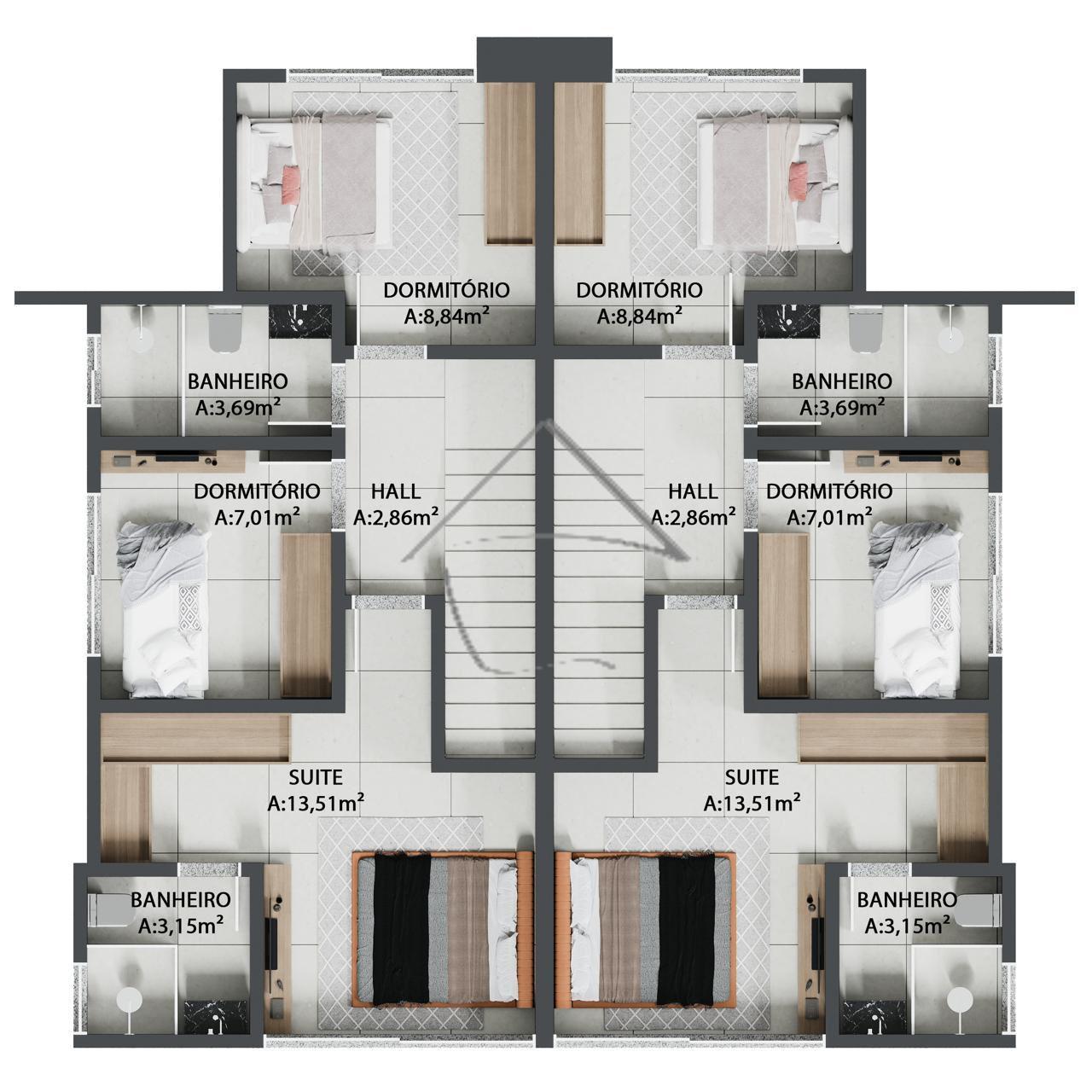 Casa com 3 dormitórios à venda, TIFA MARTINS, JARAGUA DO SUL - SC