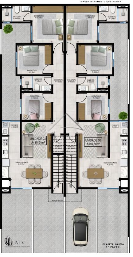 Casa com 3 dormitórios à venda, CZERNIEWICZ, JARAGUA DO SUL - SC