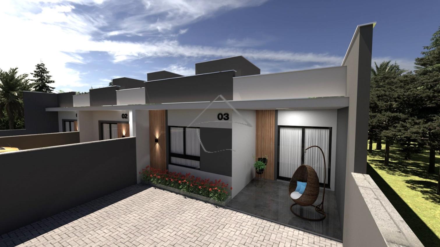Casa com 2 dormitórios à venda, TRES RIOS DO SUL, JARAGUA DO S...