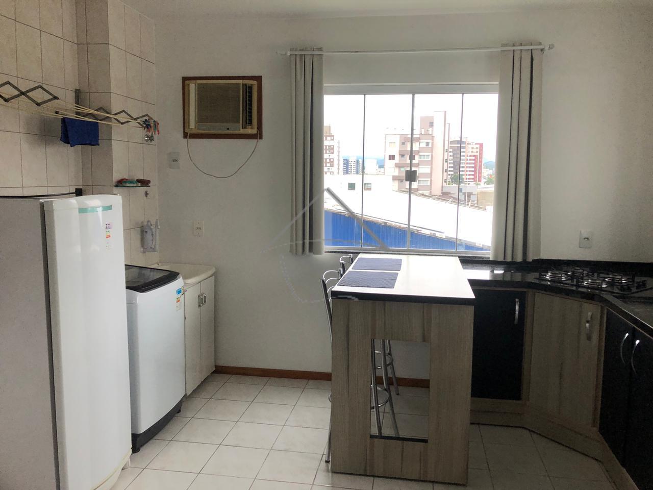 Apartamento com 1 dormitório para locação, CENTRO, JARAGUA DO ...