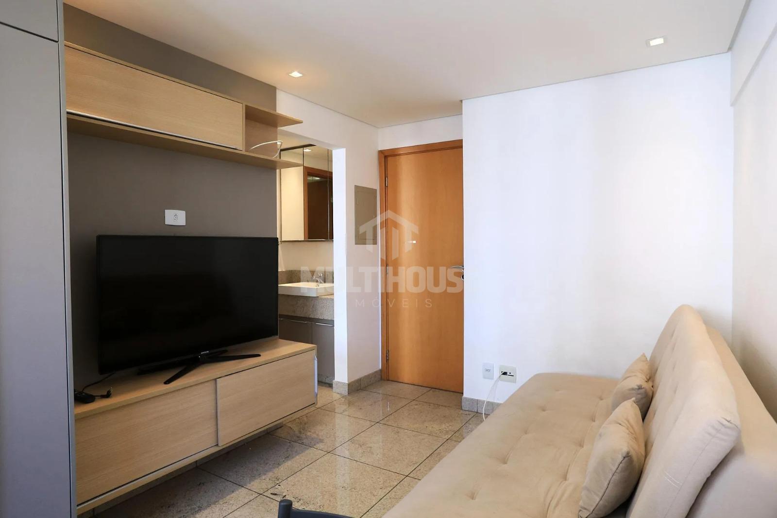 Apartamento com 1 quarto para alugar no bairro Funcionarios em Belo Horizonte - foto principal