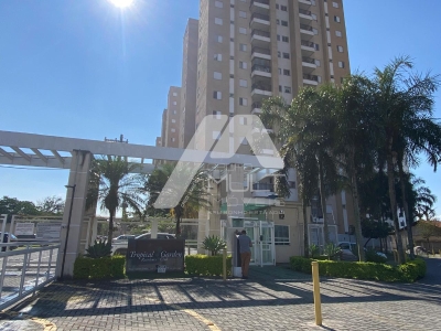 Apartamento com suíte e varanda  à venda, Vila Machado, JACARE...