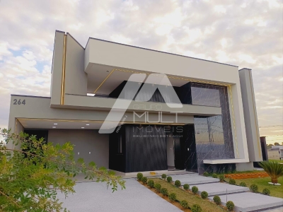 Casa Alto Padrão em Condomínio a Venda - Santa Mônica - Caçapa...