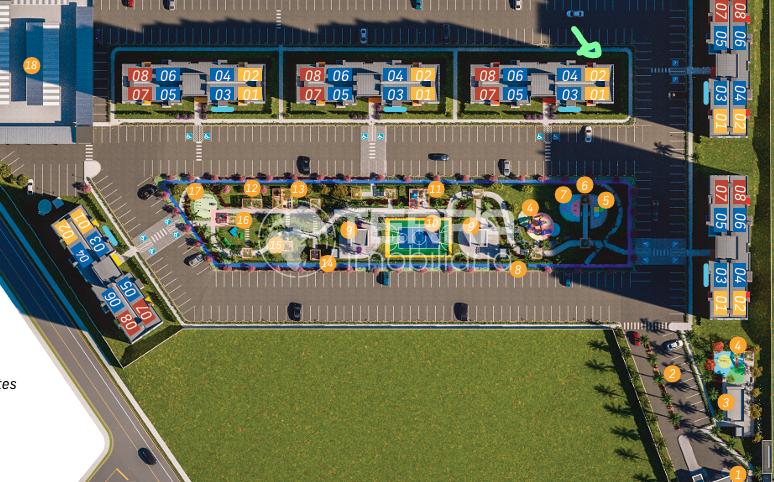 APARTAMENTO PARA LOCAO VISTA BATEL 2QUARTOS COM SUITE GARDEN