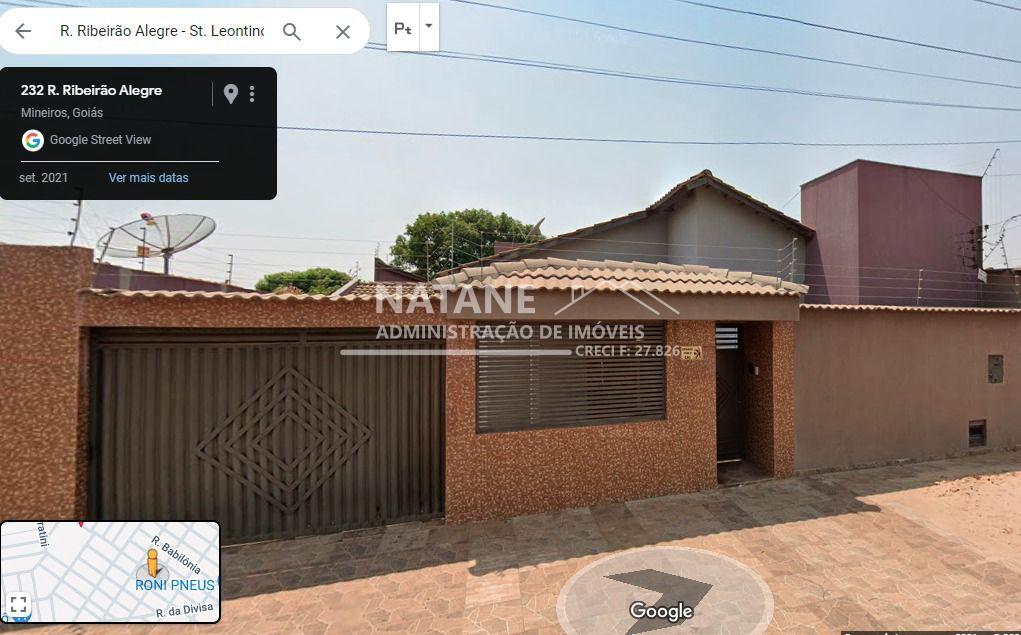 Casa para locação, Leontino, MINEIROS - GO