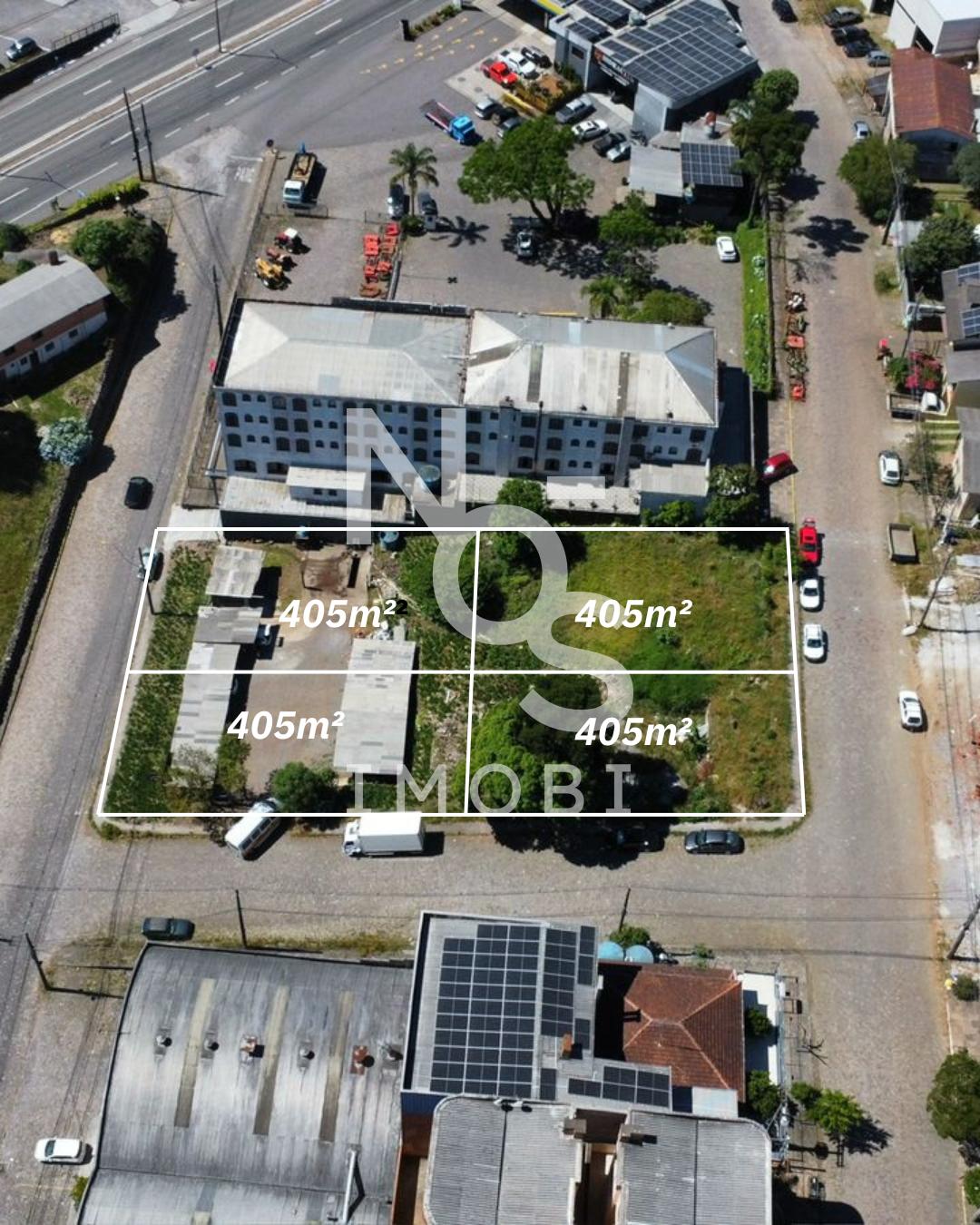 04 Terrenos à venda 405m  cada - Localizado no Bairro São Ciro