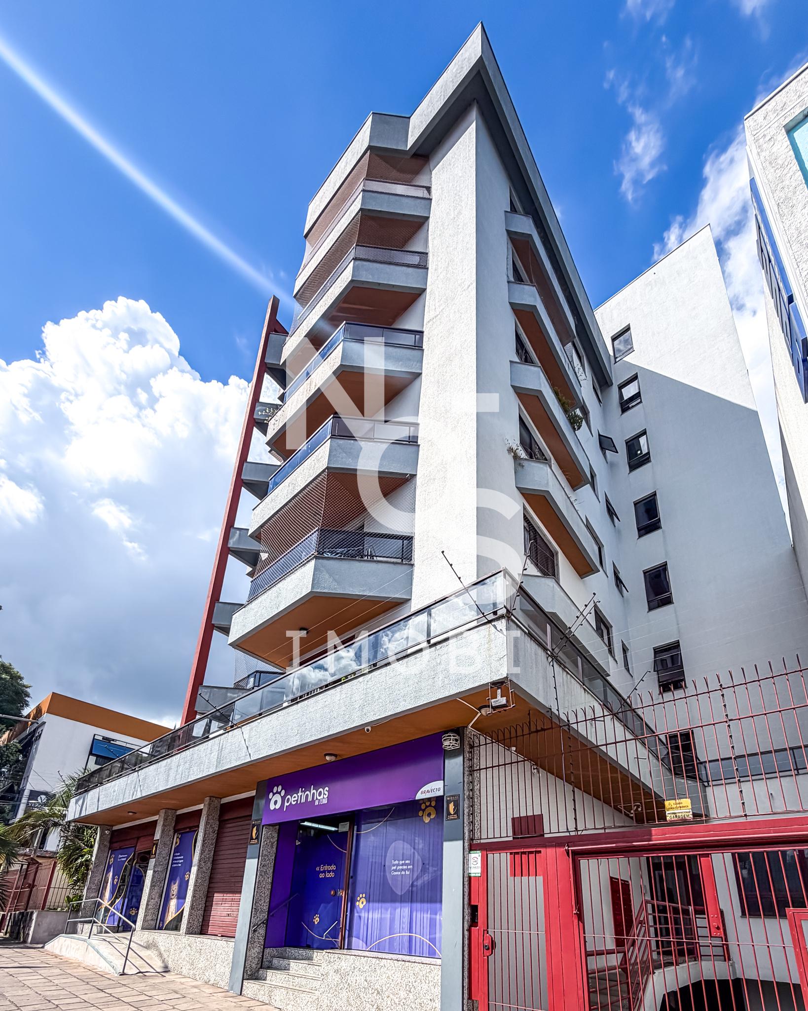 Apartamento mobiliado á venda com 01 dormitório à venda no Cen...