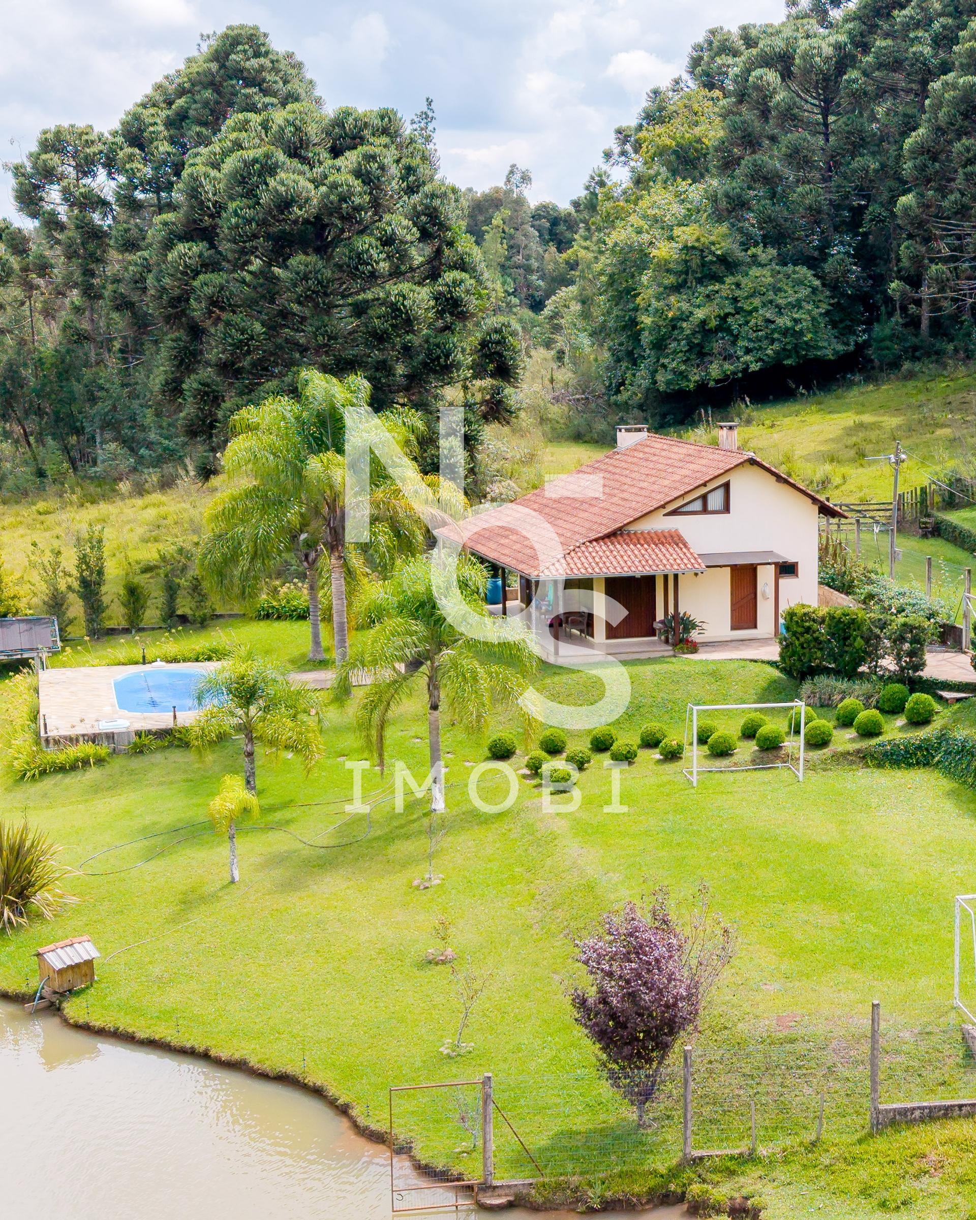 Ch?cara com Casa INCR?VEL E COMPLETA, em Ip? - RS