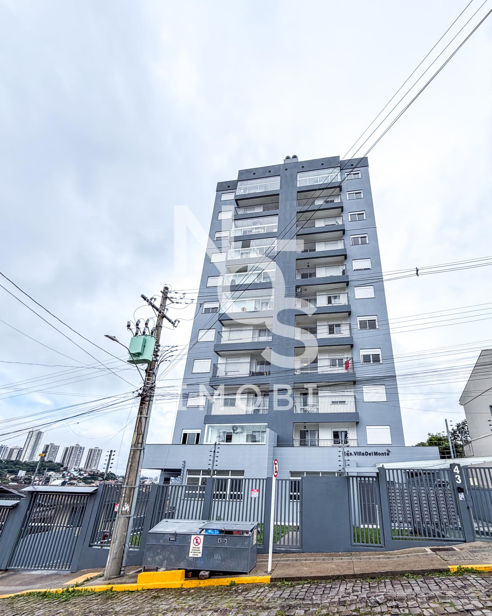 Apartamento semimobiliado com 03 dormitórios à venda em Caxias...