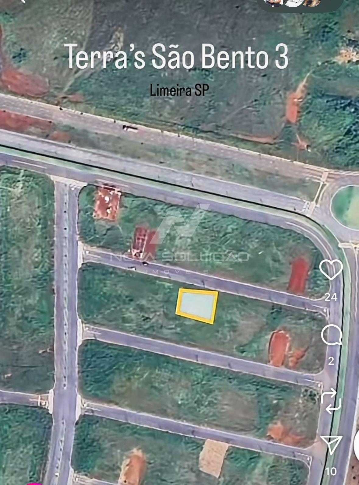 Terreno  venda, Condomnio Terras de So Bento III, LIMEIRA - SP