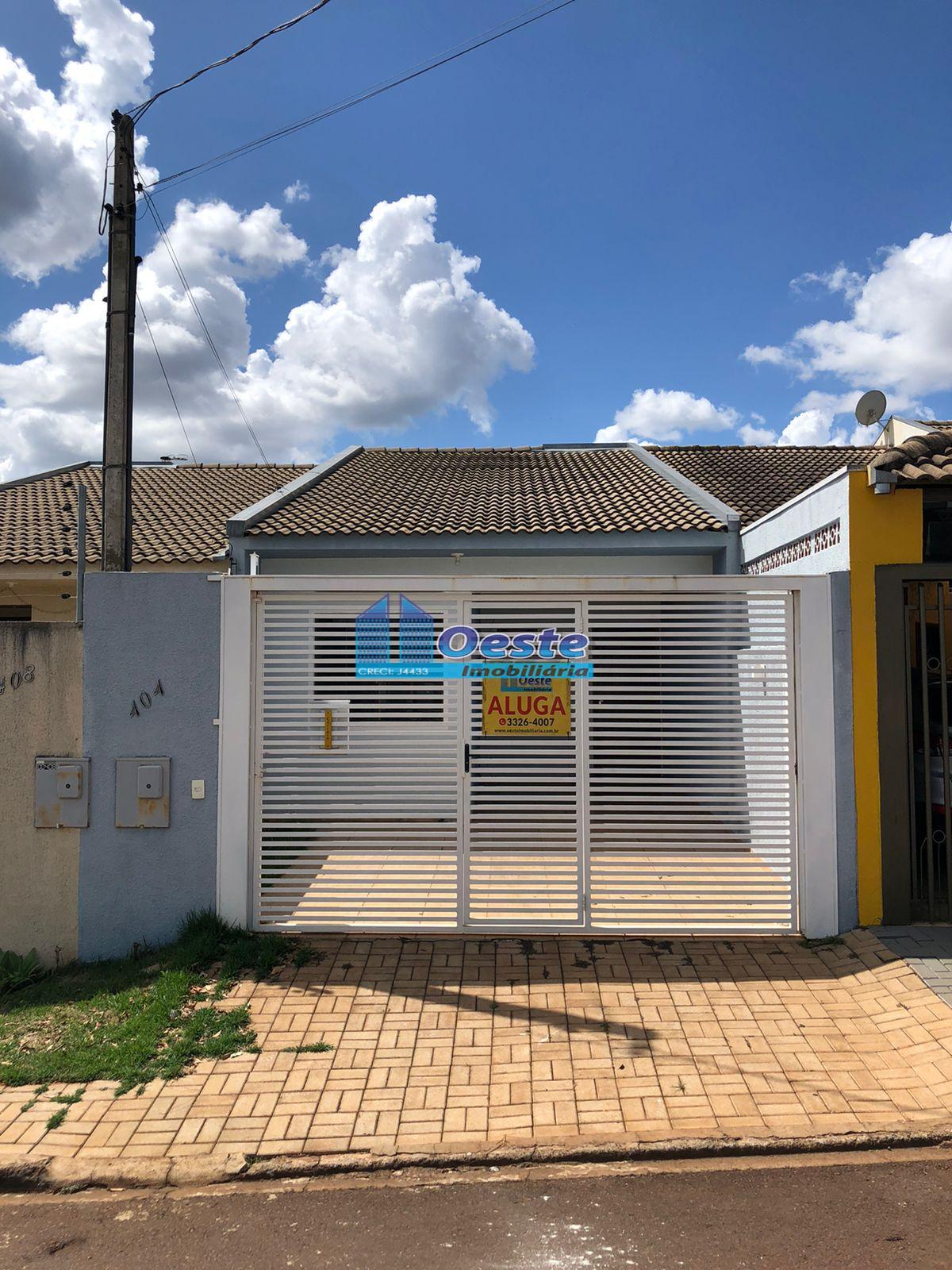 CASA COM 2 DORMITÓRIOS, NO BAIRRO ESMERALDA, CASCAVEL - PR
