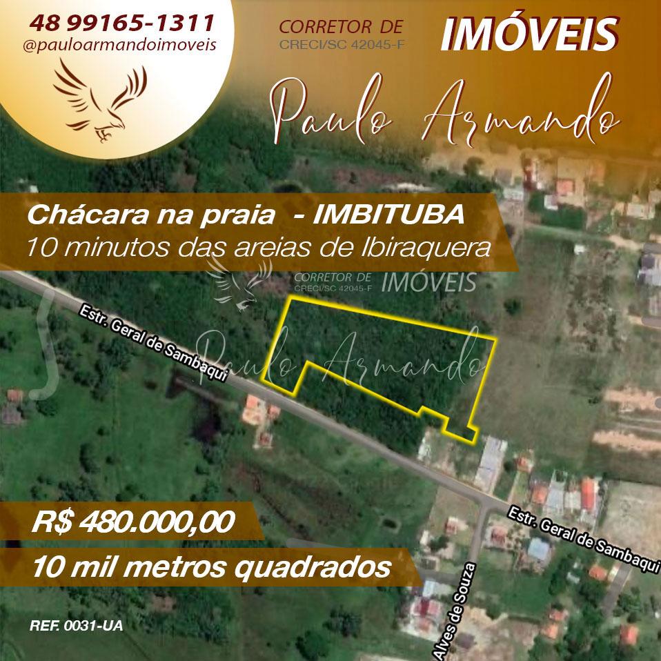 Área ideal para Chácara a 5km da praia de Ibiraquera, contem n...