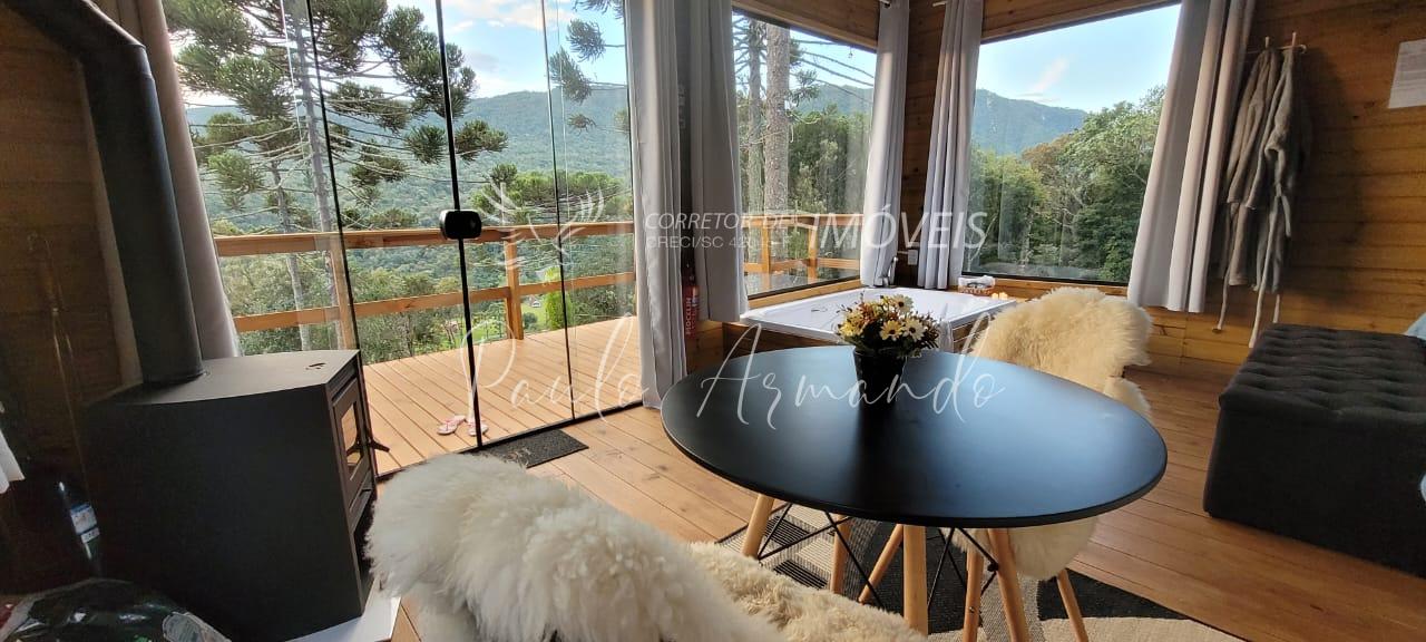 CABANA na montanha com linda vista em URUBICI - SC   Terreno c...