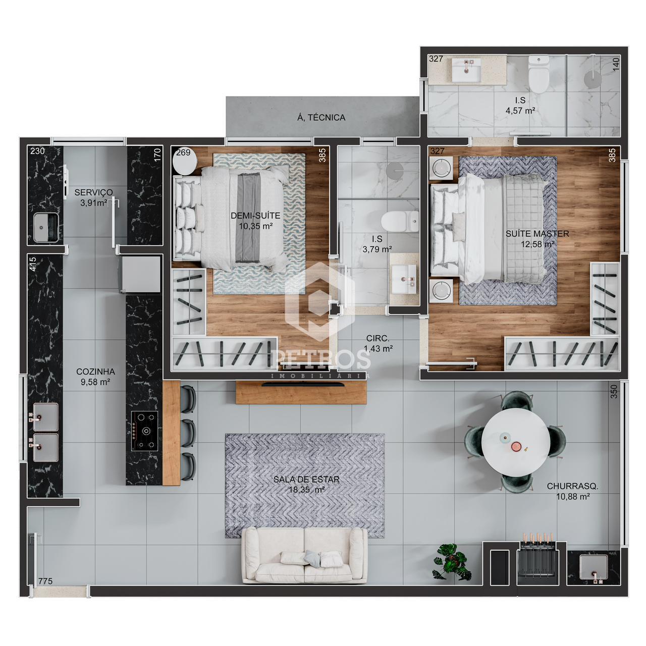 Imobili�ria Petros em Toledo Paran�