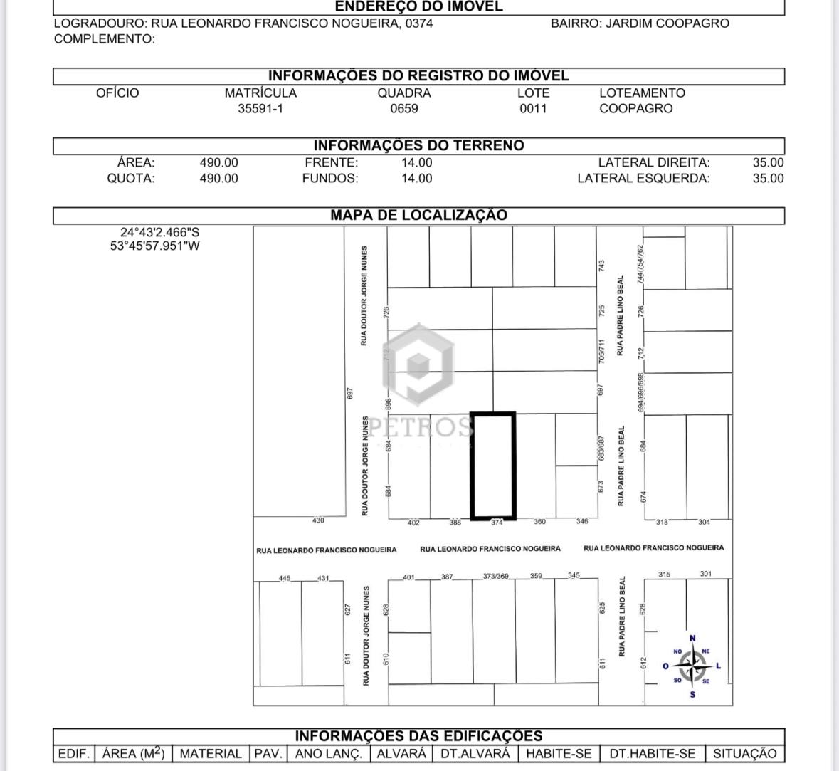 Imobiliria Petros em Toledo Paran