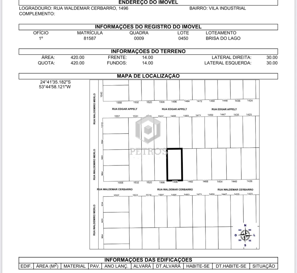 Imobiliria Petros em Toledo Paran
