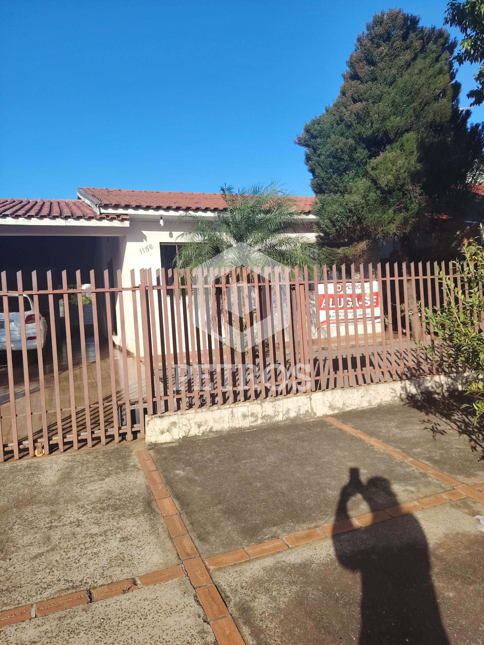 Casa para loca��o sozinha no terreno JARDIM COOPAGRO, TOLEDO - PR