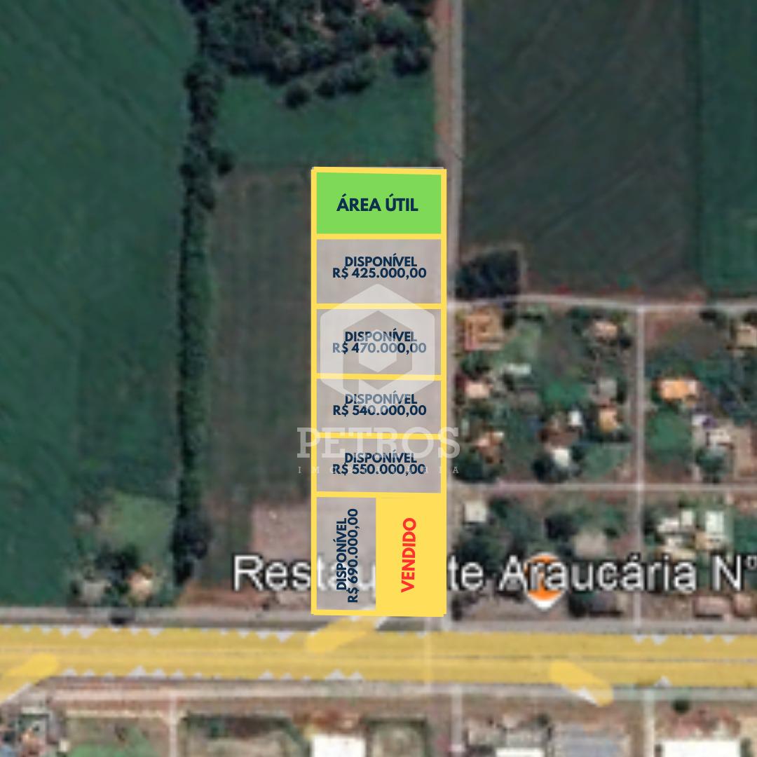Terreno Comercial � venda, Sede Alvorada - Cascavel Pr