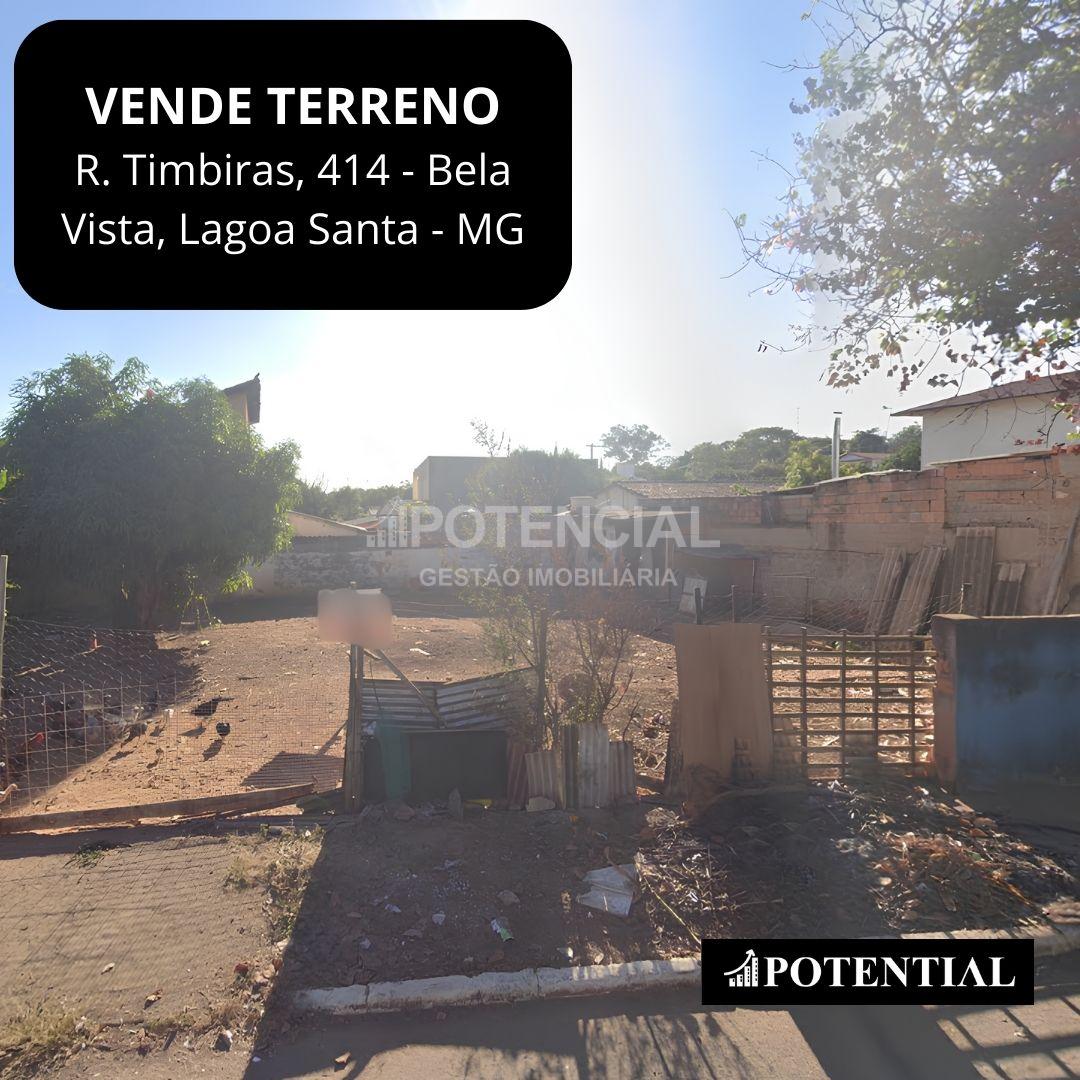 POTENTIAL VENDE TERRENO 400M2 -  R. Timbiras, 414 - Bela Vista, Lagoa Santa - MG
