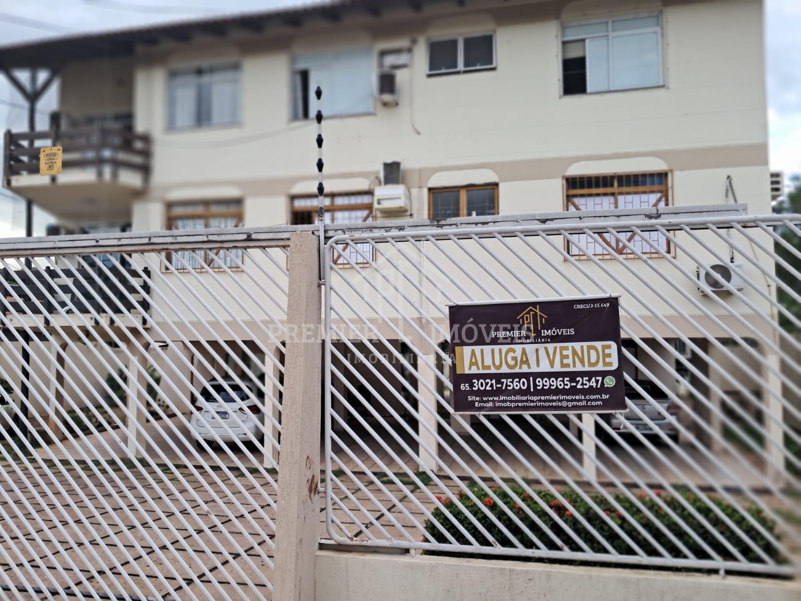 Alugo apartamento no Edifício Caiobá, localizado no Bairro Lixeira