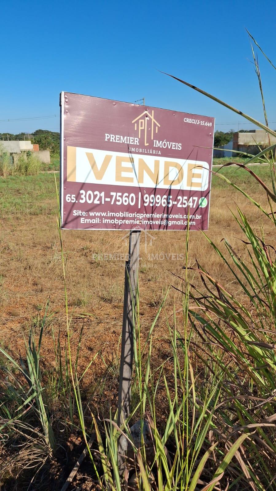Ágio de terreno com 250m2,  loteamento Parque das Águas em Várzea Grande