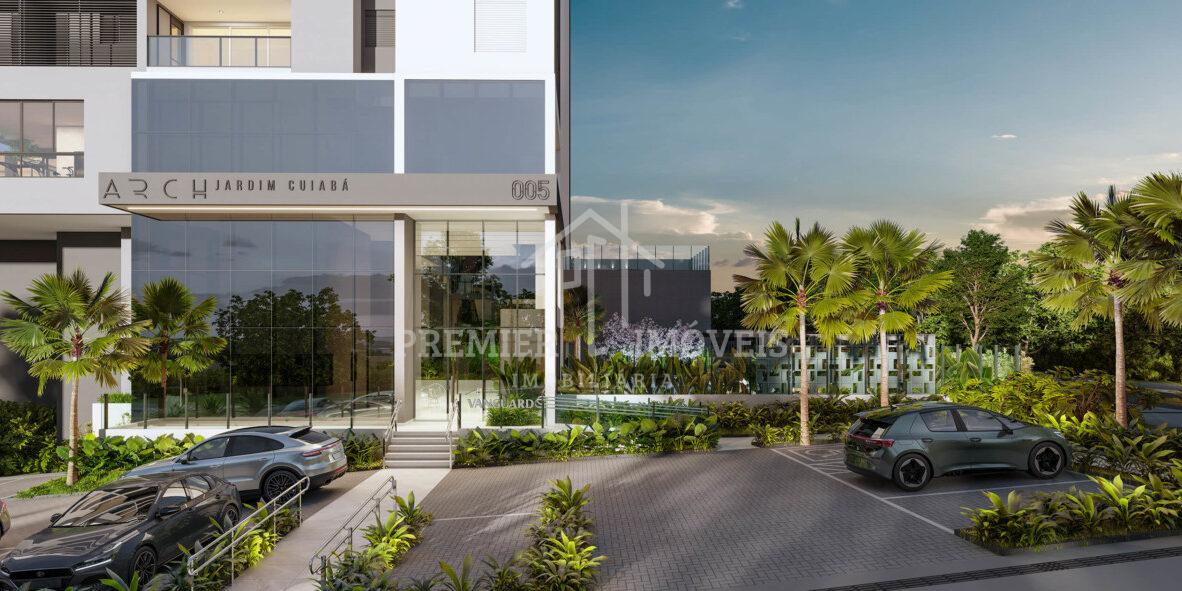 Apartamento para venda localizado no Bairro Jardim Cuiabá, Edifício Arch