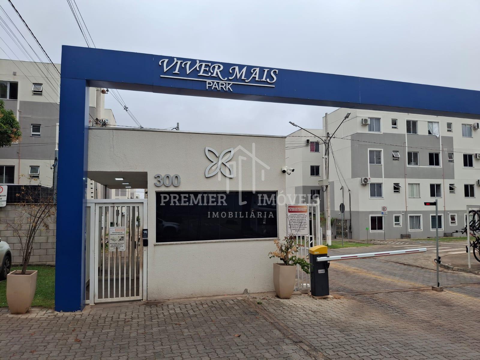 Venda Apto Condomínio Viver mais Parque com 2 quartos, sala, cozinha e banheiro