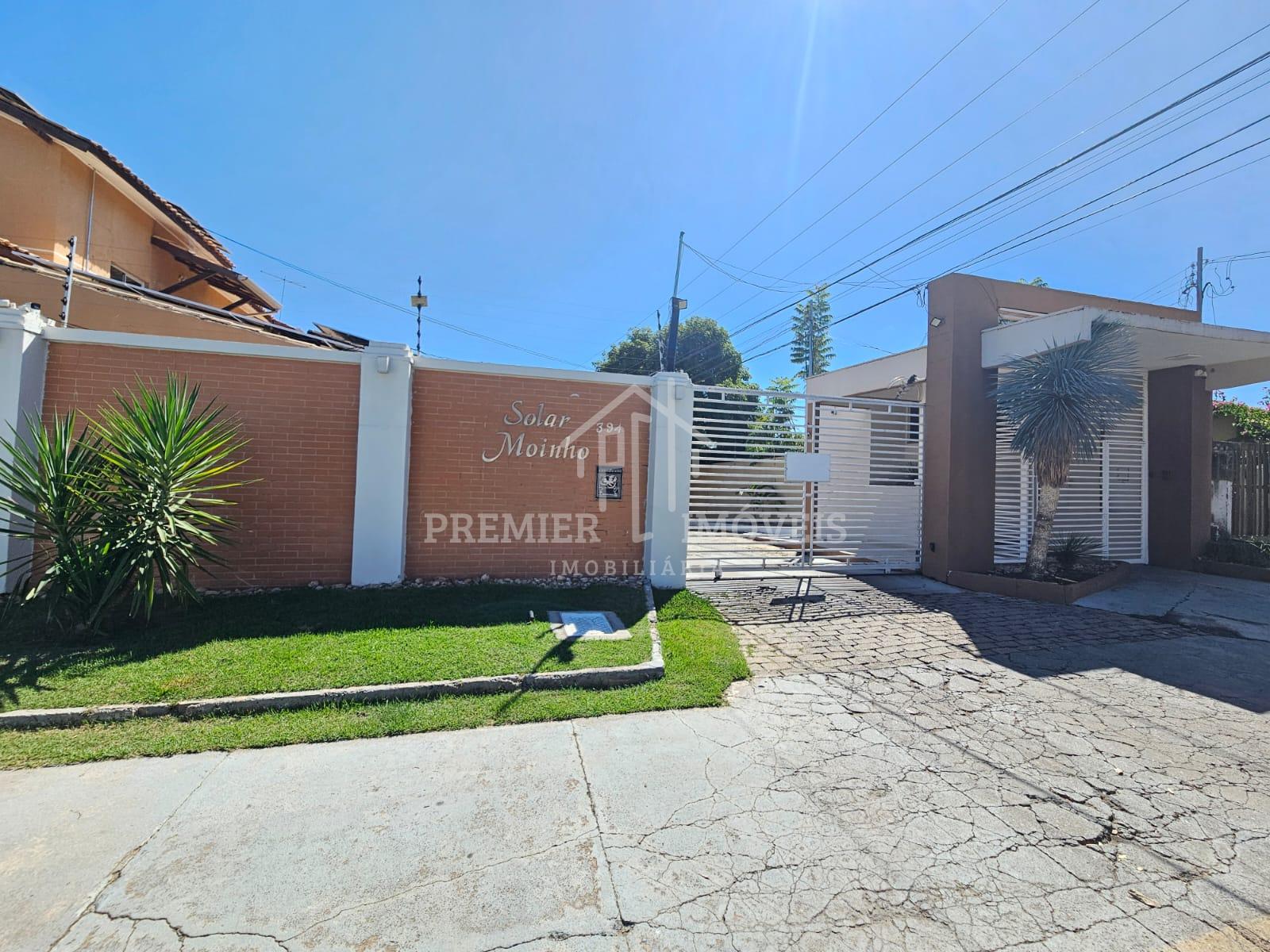 Aluga Sobrado Mobiliado no Cond. Solar Moinho no Bairro Recanto dos Passáros