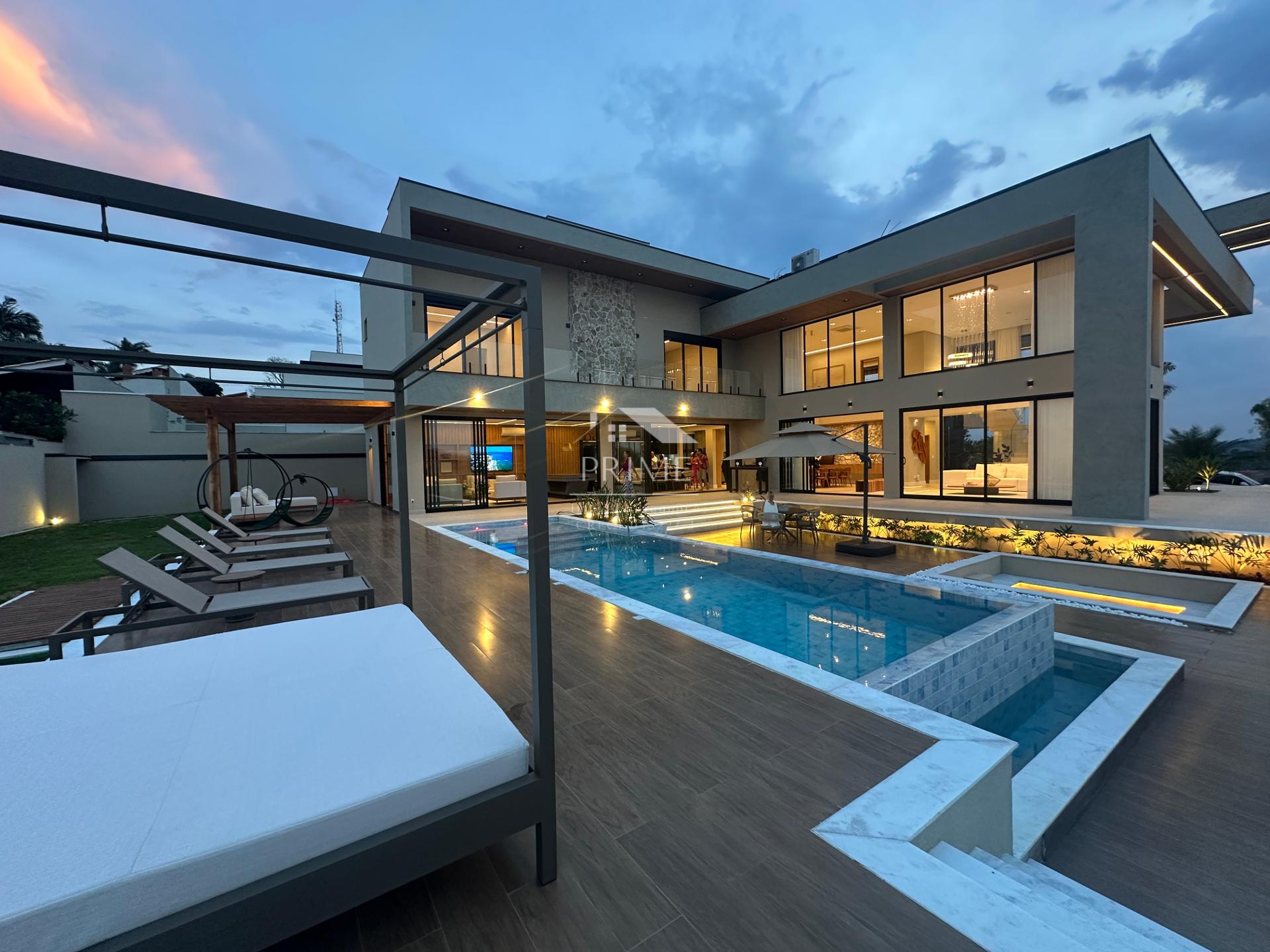 Casa de Luxo ? Beira da Represa Jaguari em Piracaia - 5 Su?tes...