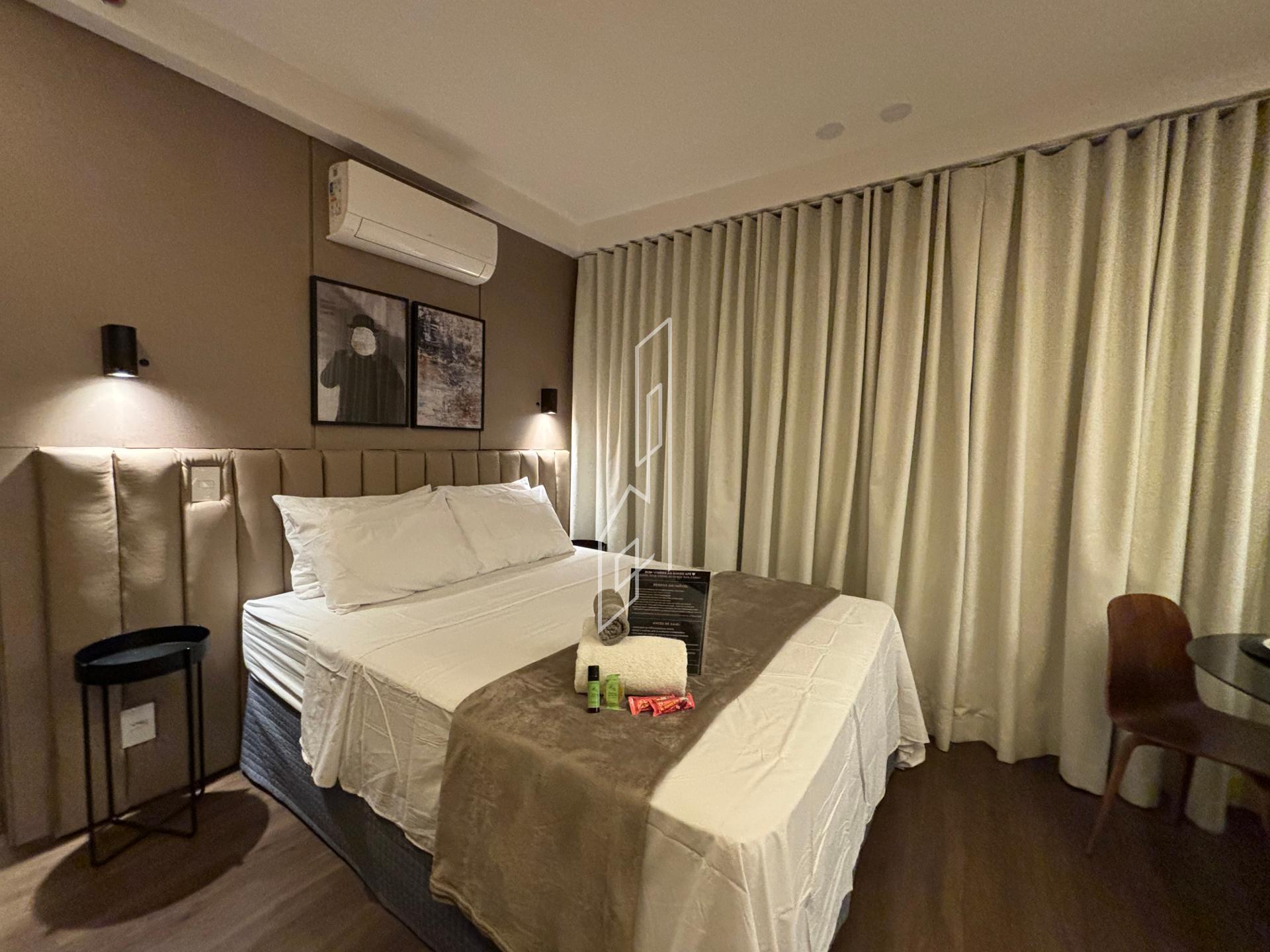 Studio 26m² no Glass Art Studios | Mobiliado em Perdizes