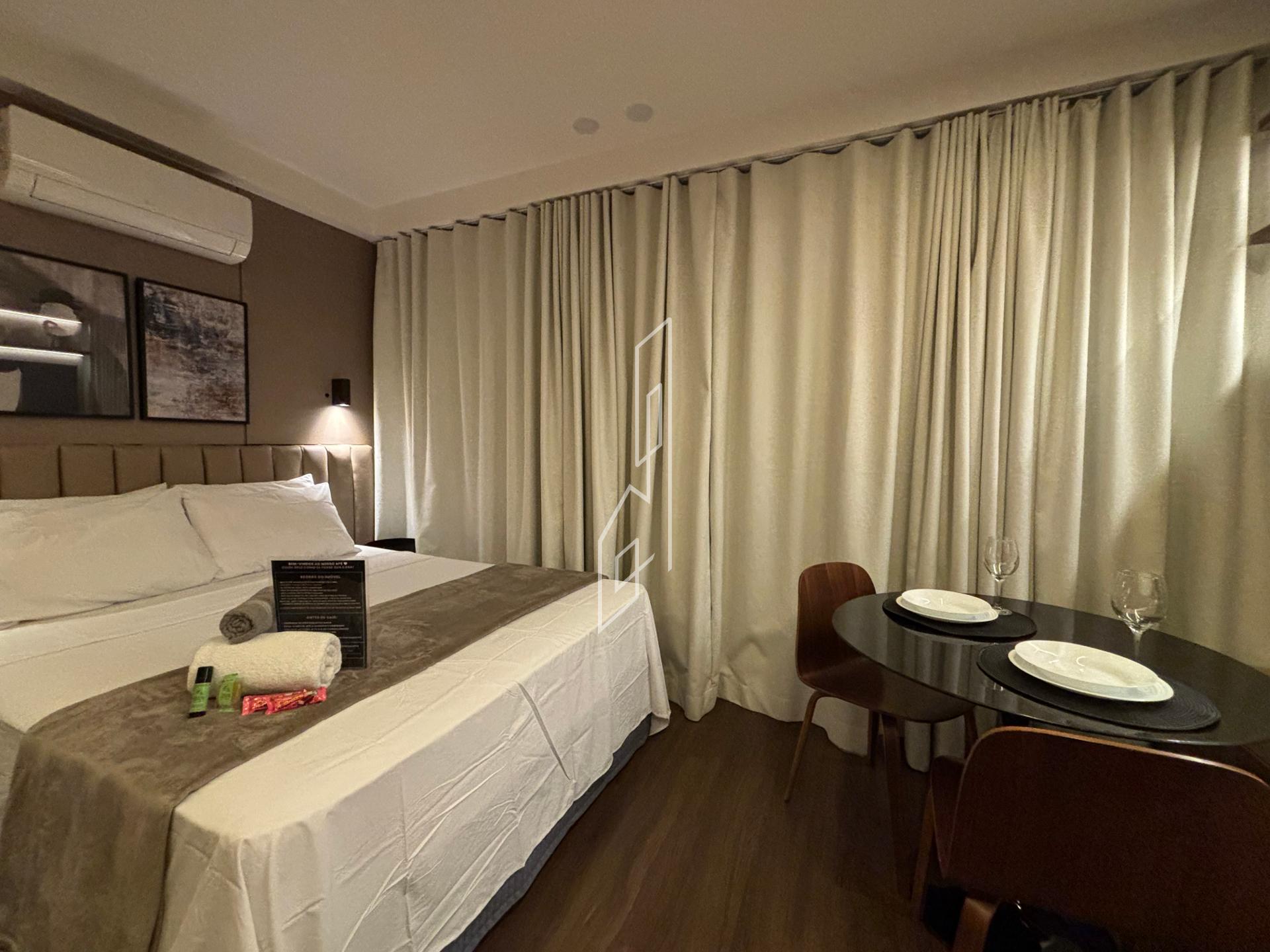 Studio 26m² no Glass Art Studios | Mobiliado em Perdizes