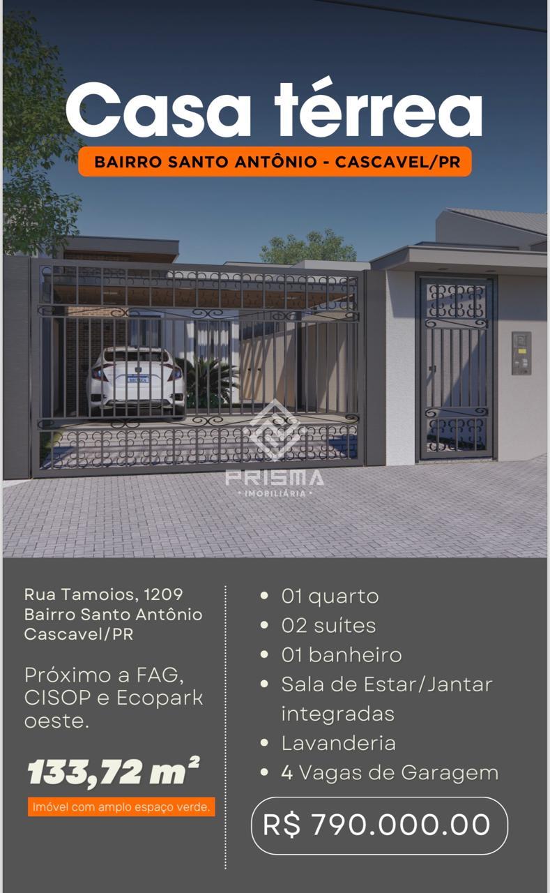 Casa à venda, SANTO ANTONIO, CASCAVEL - PR