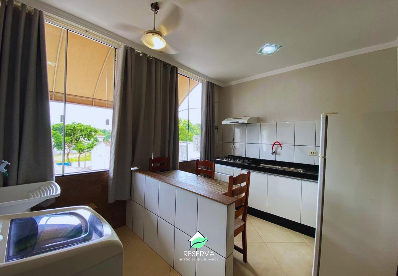 Flat Mobiliado para Locação na Av. Pedro Basso. Completo e Excelente Localização