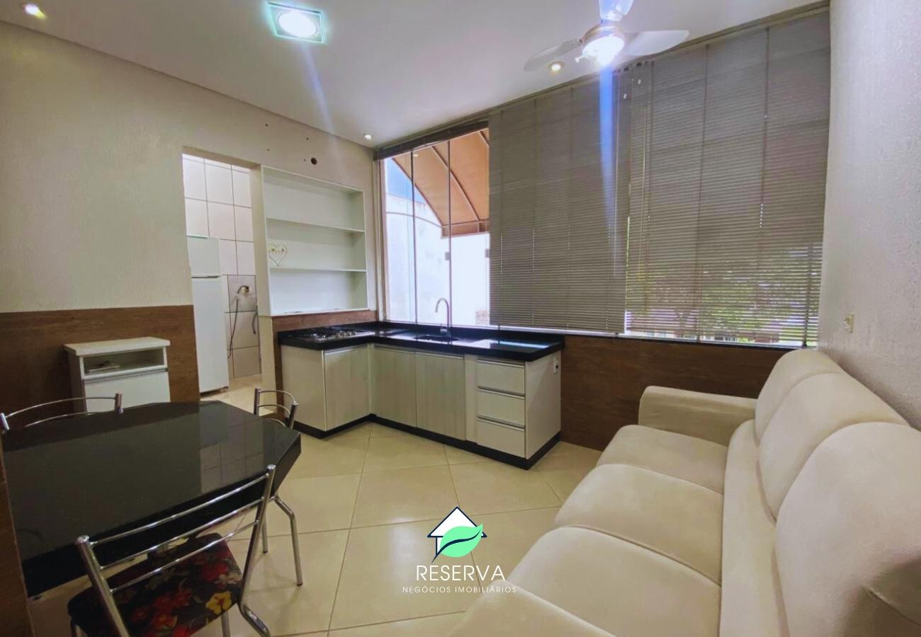 Flat Mobiliado para Locação na Av. Pedro Basso. Completo e Excelente Localização