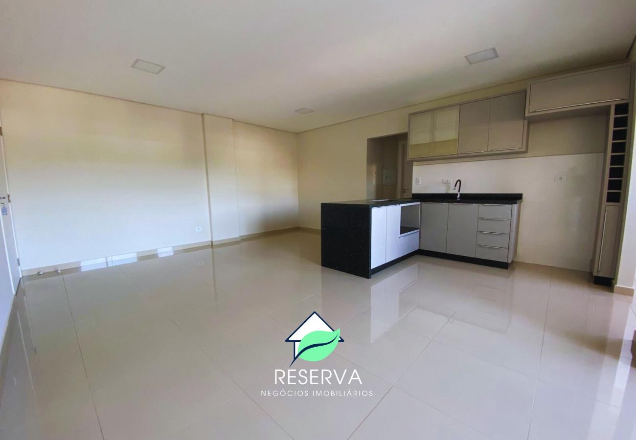 Apartamento para locação na Vila A, 2 Quartos, Sacada com Churrasqueira.