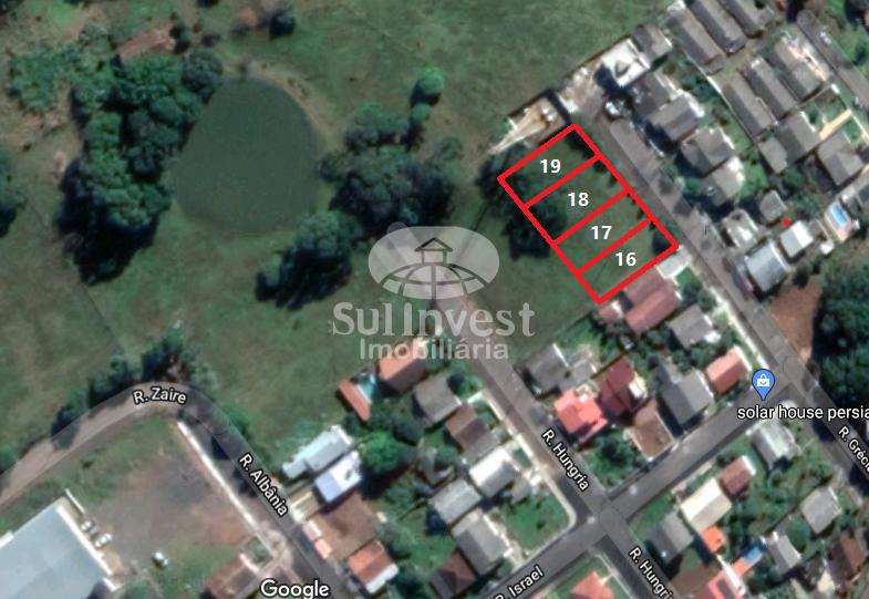 Lotes Urbanos com 348m  no Bairro das Nações - Rua Grécia, Con...