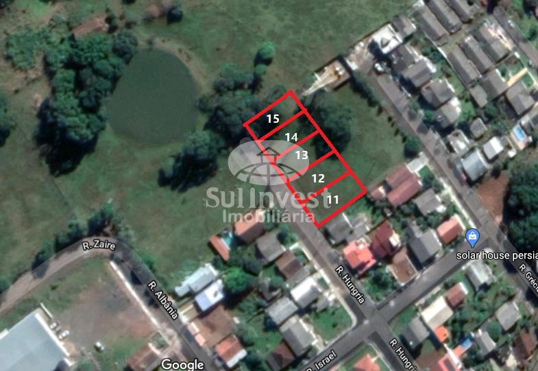 Lotes Urbanos com 348m  no Bairro das Nações - Rua Hungria, Co...