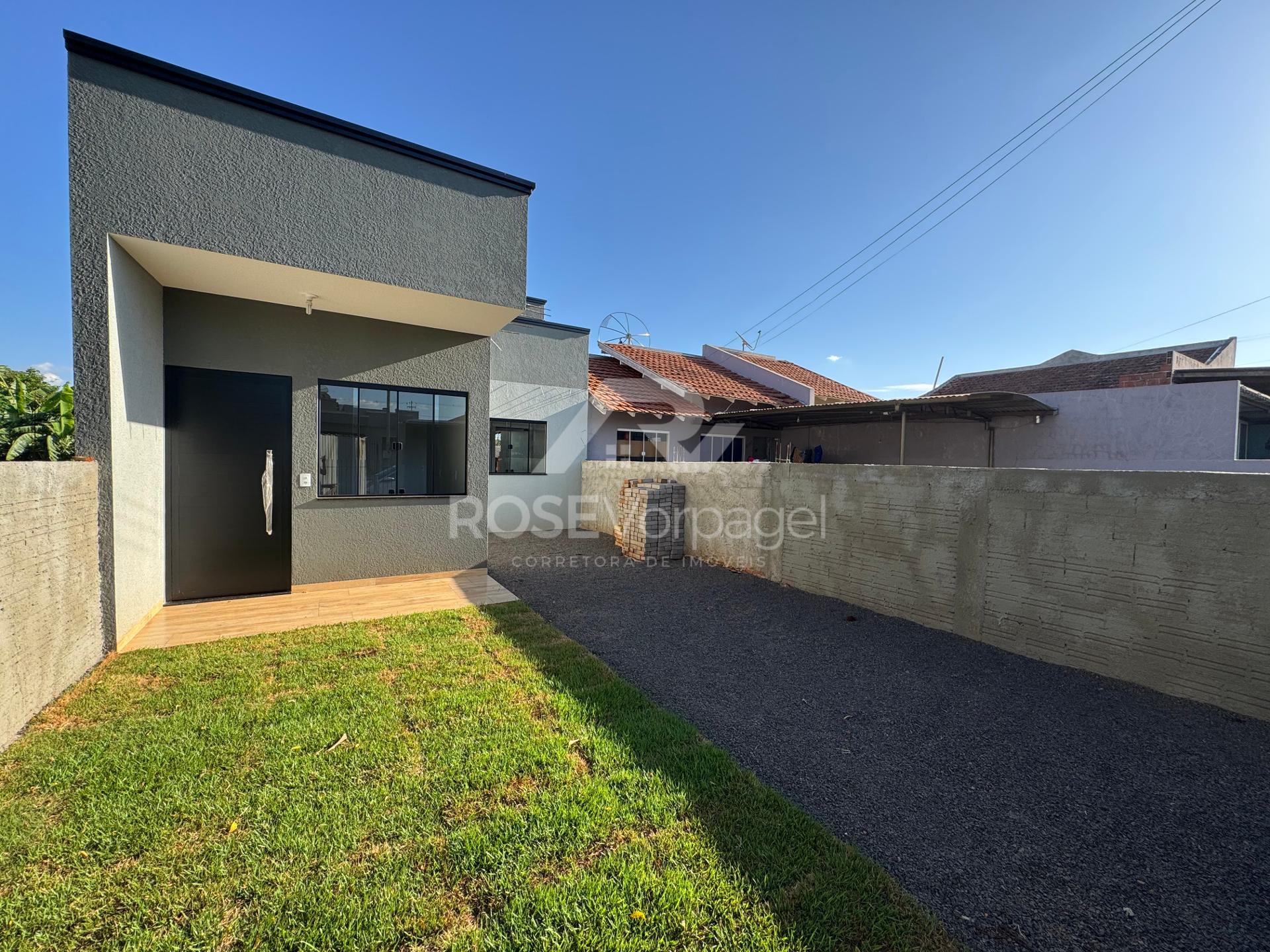 VENDO CASA DE 53m NO BAIRRO AUGUSTO MARECHAL CÂNDIDO RONDON PR.