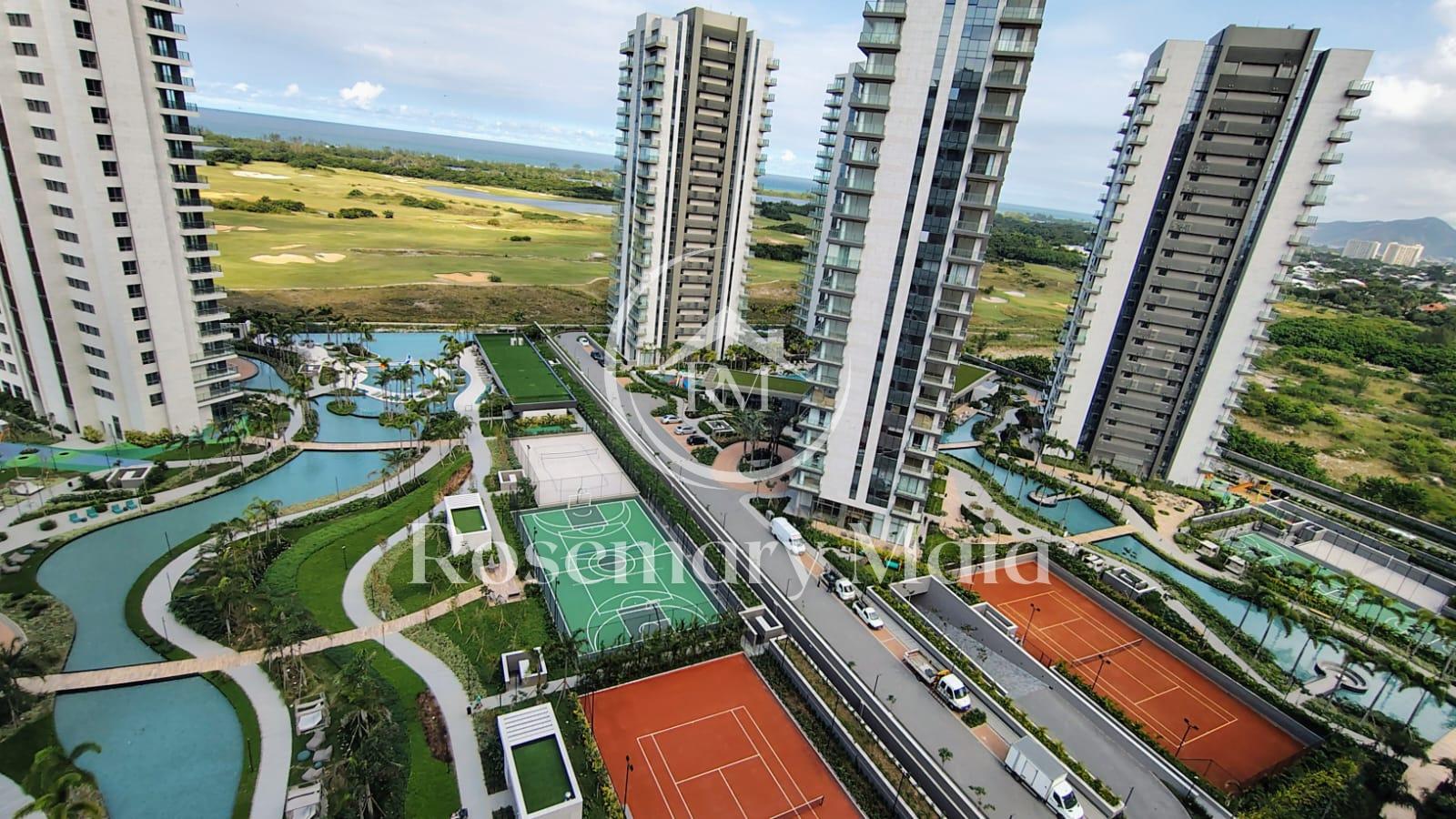 Atlântico Golf Barra da Tijuca | 3 Suítes | Andar Alto | Vista...