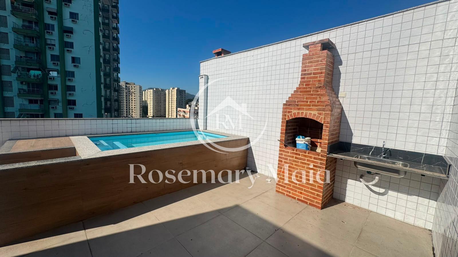 Cobertura 2 Quartos com Piscina Privativa e 2 Churrasqueiras -...