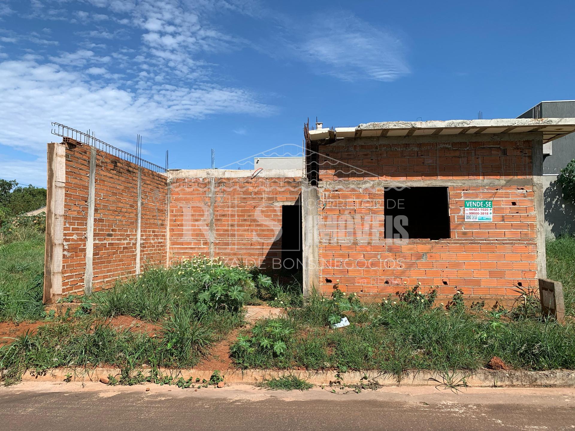 Casa em construção com 3 Quartos, SETOR BOA ESPERANÇA, GOIATUBA - GO