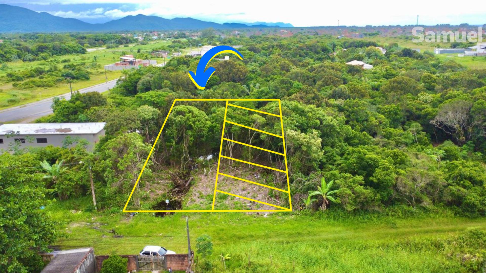 Terreno com escritura e licen?a ambiental, 125 metros livres p...