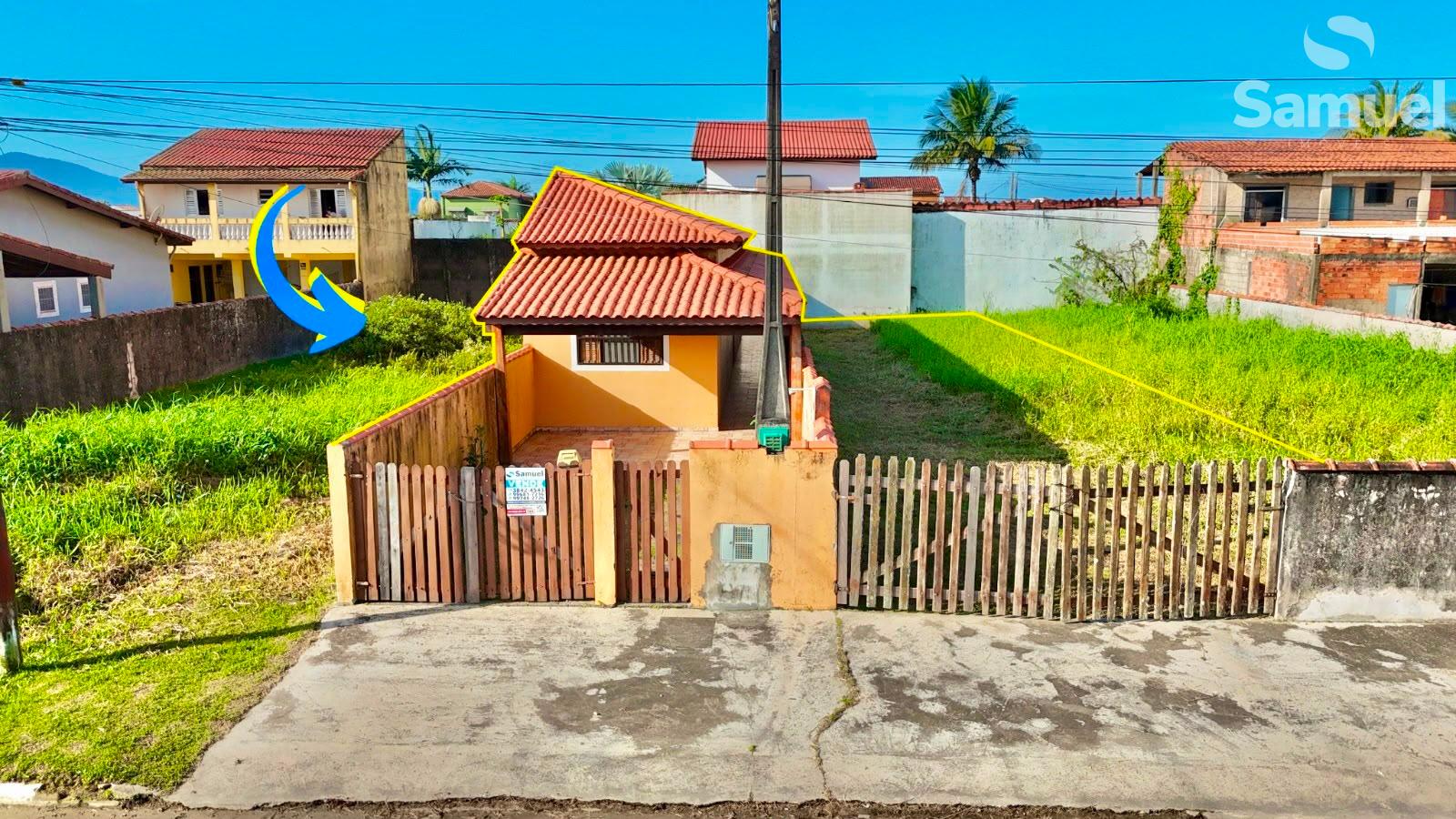 Oportunidade! Casa e lote à venda no balneário sarnambi